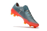 Nike Mercurial Vapor XI CR7 FG Soccer Cleats Cool Grey Orange - TraShoes