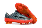 Nike Mercurial Vapor XI CR7 FG Soccer Cleats Cool Grey Orange - TraShoes