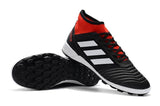 New Adidas Predator TF Primeknit Soccer Cleats Shoes Black White Red