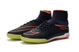 Nike HypervenomX Proximo IC Soccer Shoes Orange Black GrassGreen White - TraShoes
