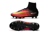 Nike Mercurial Superfly V AG Soccer Cleats Total Crimson Black Pink - TraShoes