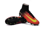 Nike Mercurial Superfly V AG Soccer Cleats Total Crimson Black Pink - TraShoes