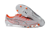 PUMA evoSPEED 1.4 SL FG Soccer Cleats White Solar Pink - TraShoes