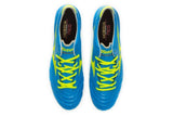 Mizuno Morelia Neo II FG Soccer Cleats Diva Blue Safety Yellow - TraShoes