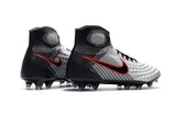 Nike Magista obra II FG White Black Red - TraShoes