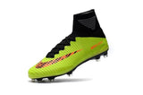 Nike Mercurial Superfly V FG Soccer Cleats Fluorescent Green Black - TraShoes