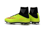 Nike Mercurial Superfly V FG Soccer Cleats Fluorescent Green Black - TraShoes