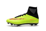 Nike Mercurial Superfly V FG Soccer Cleats Fluorescent Green Black - TraShoes