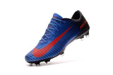 Nike Mercurial Vapor XI FG Soccer Cleats Blue Black Red - TraShoes