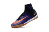 Nike MercurialX Proximo II IC IC00043 Black Total Crimson Hyper Grape - TraShoes