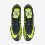 Nike Mercurial Vapor XI CR7 FG Soccer Cleats Seaweed Volt Hasta White - TraShoes