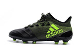 New Adidas X Series Leather FG Soccer Cleats Shoes Black Green