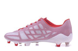 PUMA evoSPEED 1.4 SL FG Soccer Cleats White Solar Pink - TraShoes