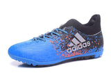 Adidas X 16.3 Turf Soccer Cleats Blue Black White - TraShoes