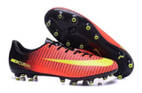 Nike Mercurial Vapor XI AG Soccer Cleats Crimson Black Green - TraShoes