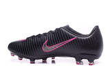 Nike Mercurial Vapor XI AG Soccer Cleats Black Pink - TraShoes