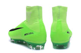 Nike Mercurial Superfly V FG Soccer Cleats Grass Green Black - TraShoes