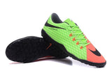 Nike Hypervenom Phelon III Turf Soccer Cleats Grass Green Orange - TraShoes