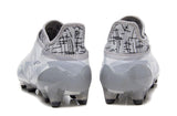 Adidas X 16+ Purechaos FG Soccer Cleats White Clear Grey Black - TraShoes