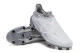 Adidas X 16+ Purechaos FG Soccer Cleats White Clear Grey Black - TraShoes