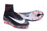 Nike Mercurial Superfly V FG Soccer Cleats Black Orange White - TraShoes