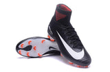 Nike Mercurial Superfly V FG Soccer Cleats Black Orange White - TraShoes