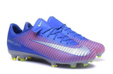 Nike Mercurial Vapor XI FG Soccer Cleats Pink Blue Silver - TraShoes
