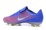 Nike Mercurial Vapor XI FG Soccer Cleats Pink Blue Silver - TraShoes