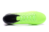 PUMA evoSPEED 17 SL-S FG Soccer Cleats Green Black Yellow - TraShoes