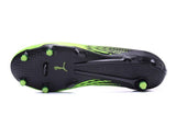 PUMA evoSPEED 17 SL-S FG Soccer Cleats Green Black Yellow - TraShoes