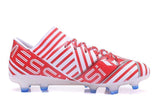 Adidas Nemeziz 17.3 FG Soccer Cleats Red Blue White - TraShoes