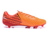 PUMA evoSPEED 17 SL-S FG Soccer Cleats Orange Yellow Red Black - TraShoes
