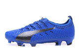 PUMA evoPOWER Vigor 1 FG Soccer Cleats Total Blue Black - TraShoes