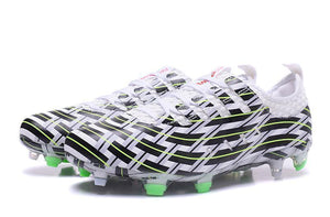 PUMA evoPOWER Vigor 1 FG Soccer Cleats White Black Green - TraShoes