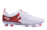 PUMA evoPOWER Vigor 1 FG Soccer Cleats White Red Black - TraShoes