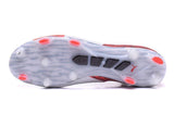 PUMA evoPOWER Vigor 1 FG Soccer Cleats White Red Black - TraShoes