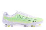 PUMA evoSPEED 17 FG Soccer Cleats White Grass Green Black - TraShoes