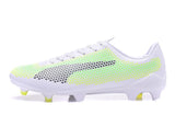 PUMA evoSPEED 17 FG Soccer Cleats White Grass Green Black - TraShoes