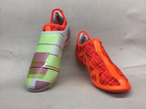 Adidas Glitch Skin 17 FG Soccer Shoes Grass Green Orange Grey - TraShoes