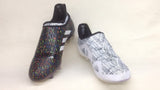 Adidas Glitch Skin 17 FG Soccer Shoes Core Black Solar Red White - TraShoes