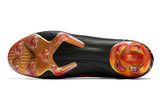 Nike Mercurial Vapor XII 360 Elite FG Soccer Cleats Black Total Orange - TraShoes