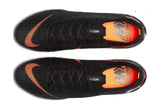 Nike Mercurial Vapor XII 360 Elite FG Soccer Cleats Black Total Orange - TraShoes