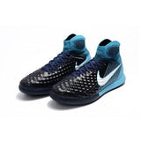 Nike MagistaX Proximo II IC Soccer Shoes Obsidian White Gamma Blue - TraShoes