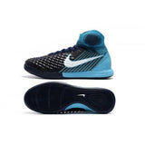 Nike MagistaX Proximo II IC Soccer Shoes Obsidian White Gamma Blue - TraShoes