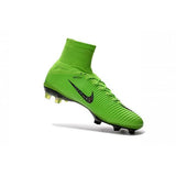 Nike Mercurial Superfly V FG Soccer Cleats Green Black - TraShoes