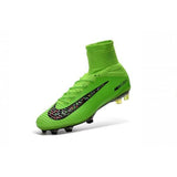 Nike Mercurial Superfly V FG Soccer Cleats Green Black - TraShoes