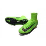 Nike Mercurial Superfly V FG Soccer Cleats Green Black - TraShoes