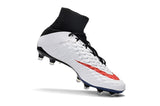 Nike Hypervenom Phantom III DF FG Soccer Cleats Black White Red - TraShoes
