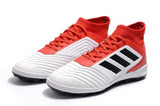 New Adidas Predator TF Primeknit Soccer Cleats Shoes Red White Black