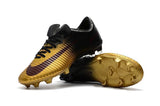 Nike Mercurial Vapor XI FG Soccer Cleats Gold Black - TraShoes